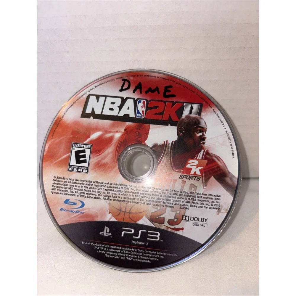 NBA 2K11 Basketball video Game For Playstation‎ Three Console